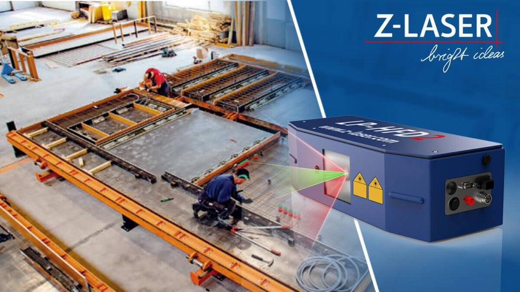 ZLaser Highprecision Positioning of builtin Parts using Lasers