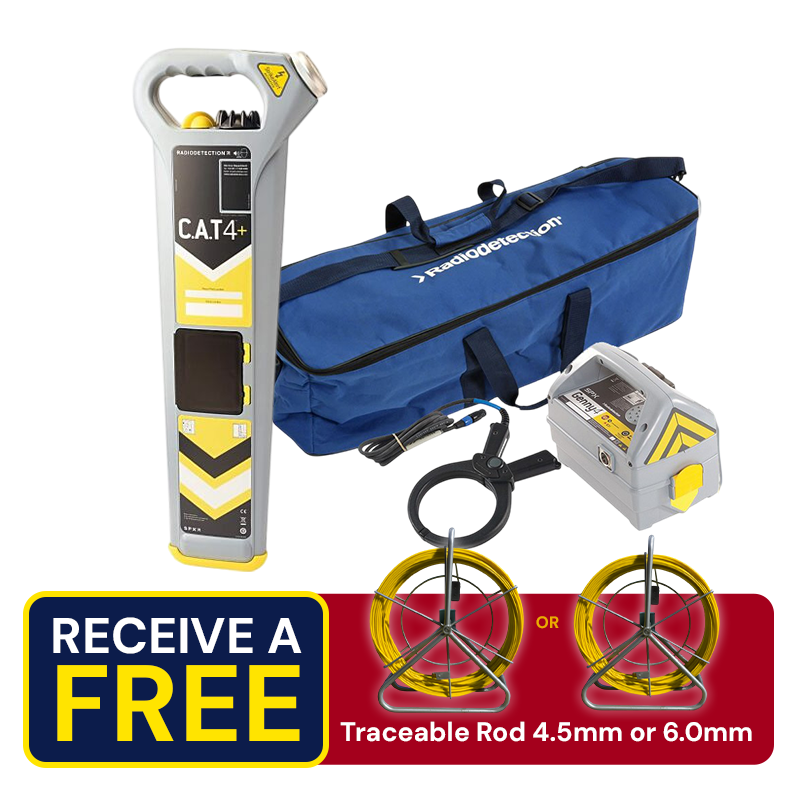 RadioDetection C.A.T4+ KIT Underground Services Locator