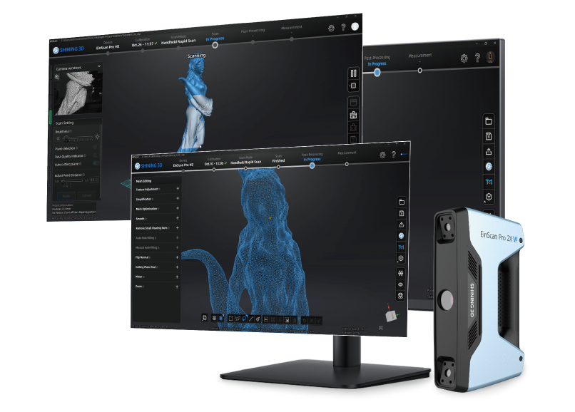 Shining 3D EinScan Pro 2X V2 with Industrial Pack with EXModel Perptual License
