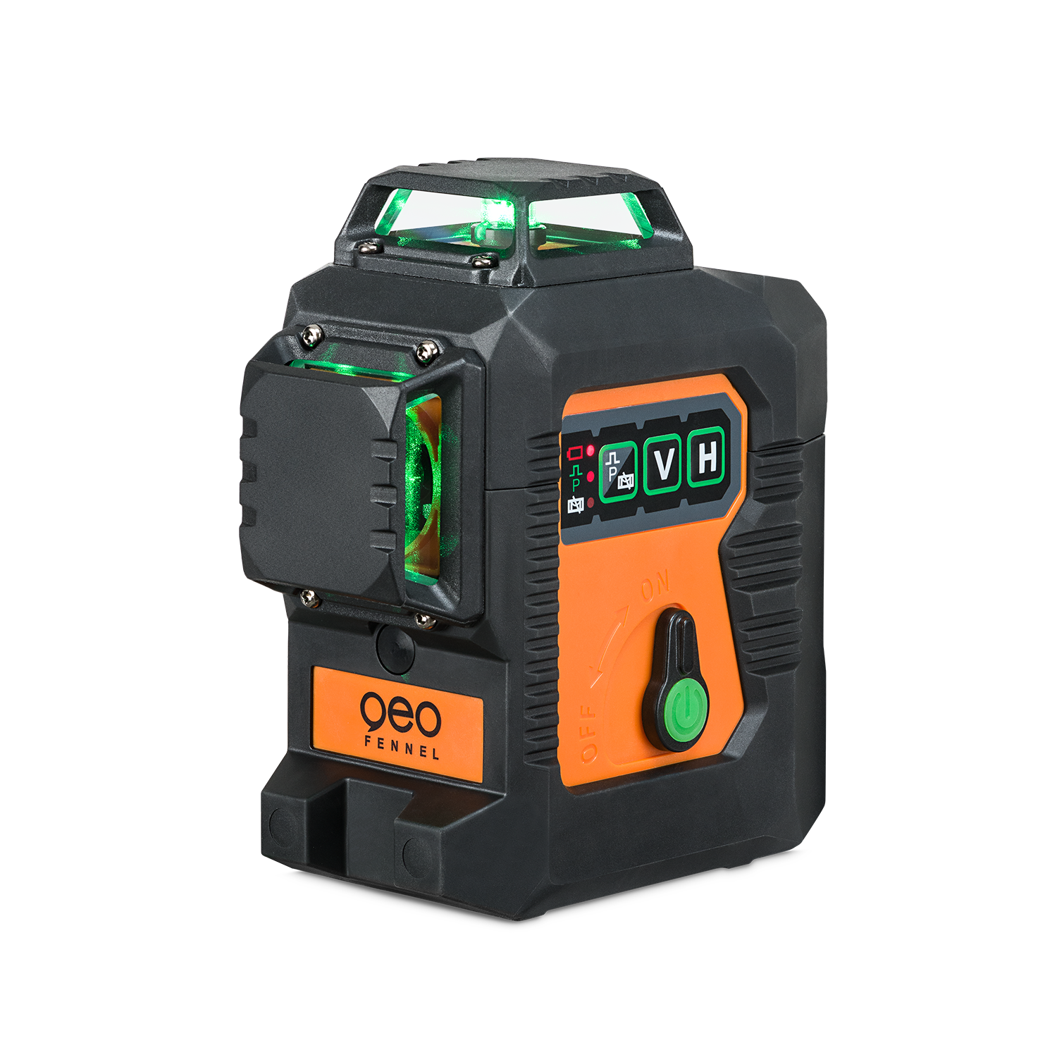 geo-fennel FLG 6X-GREEN  MAXI Set 3x360° Multi lines Laser