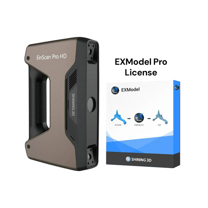 Shining 3D EinScan Pro HD Full Pack with EXModel Pro License