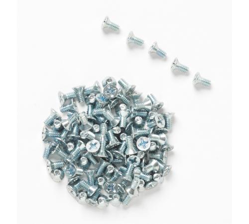 Fluke Pomona 4862 Screw, Flat Hd, 4-40X.250" For Flange Mount Covers On Size F, G, H & I Boxes, 100 Pcs (item no. 1996664)