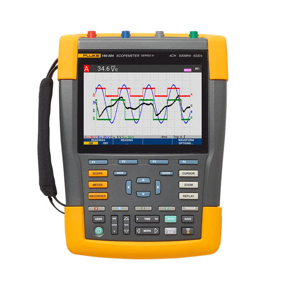 Fluke-190-502-III, Scopemeter 2 Channel 500MHZ Color 1