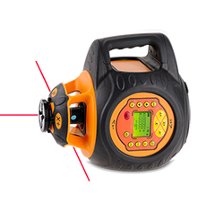 geo-FENNEL FL 510HV-G Tracking (LC 2) Dual Grade Rotating Laser Level with FR77 MM Laser Receiver
