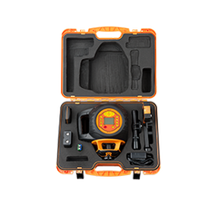 geo-FENNEL FL 510HV-G Tracking (LC 2) Dual Grade Rotating Laser Level with FR77 MM Laser Receiver