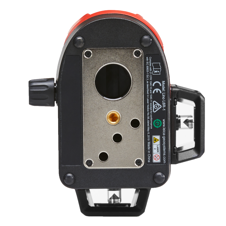 Leica Lino L6R-1, 3x360° Laser, Red Beam ,Li-ion, Wall Mount, Rugged Case