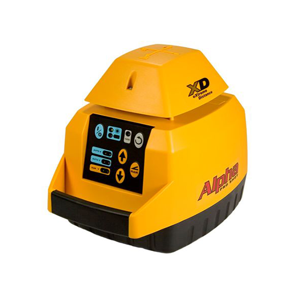 Pro Shot Alpha XD Rotating Laser Level with R9 Laser Receiver