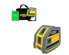 Spectra Precision LP51G Green 5 x Point & Line Multiline Laser Level