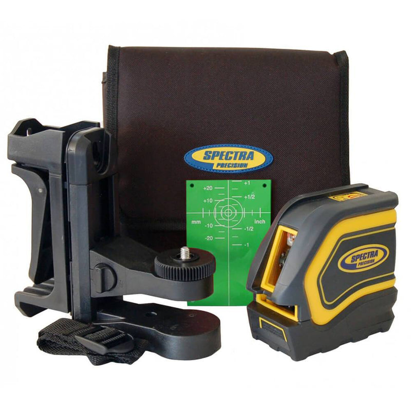 Spectra Precision LT20G Green Beam Cross Line Laser Level