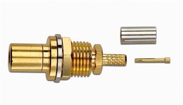 Fluke Pomona 73000 Smb Bulkhead Jack, Rg174, 188, 316 (item no. 3094655)