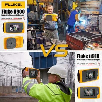 Fluke ii900 vs ii910 Acoustic Imaging Cameras
