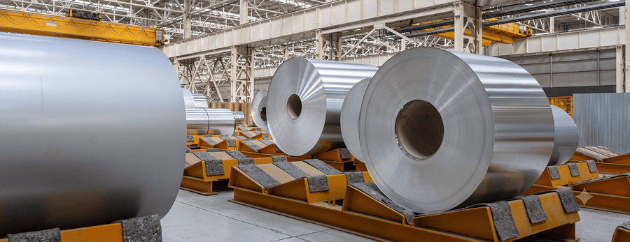 Steel Industry - Diameter of Coils | DIMETIX
