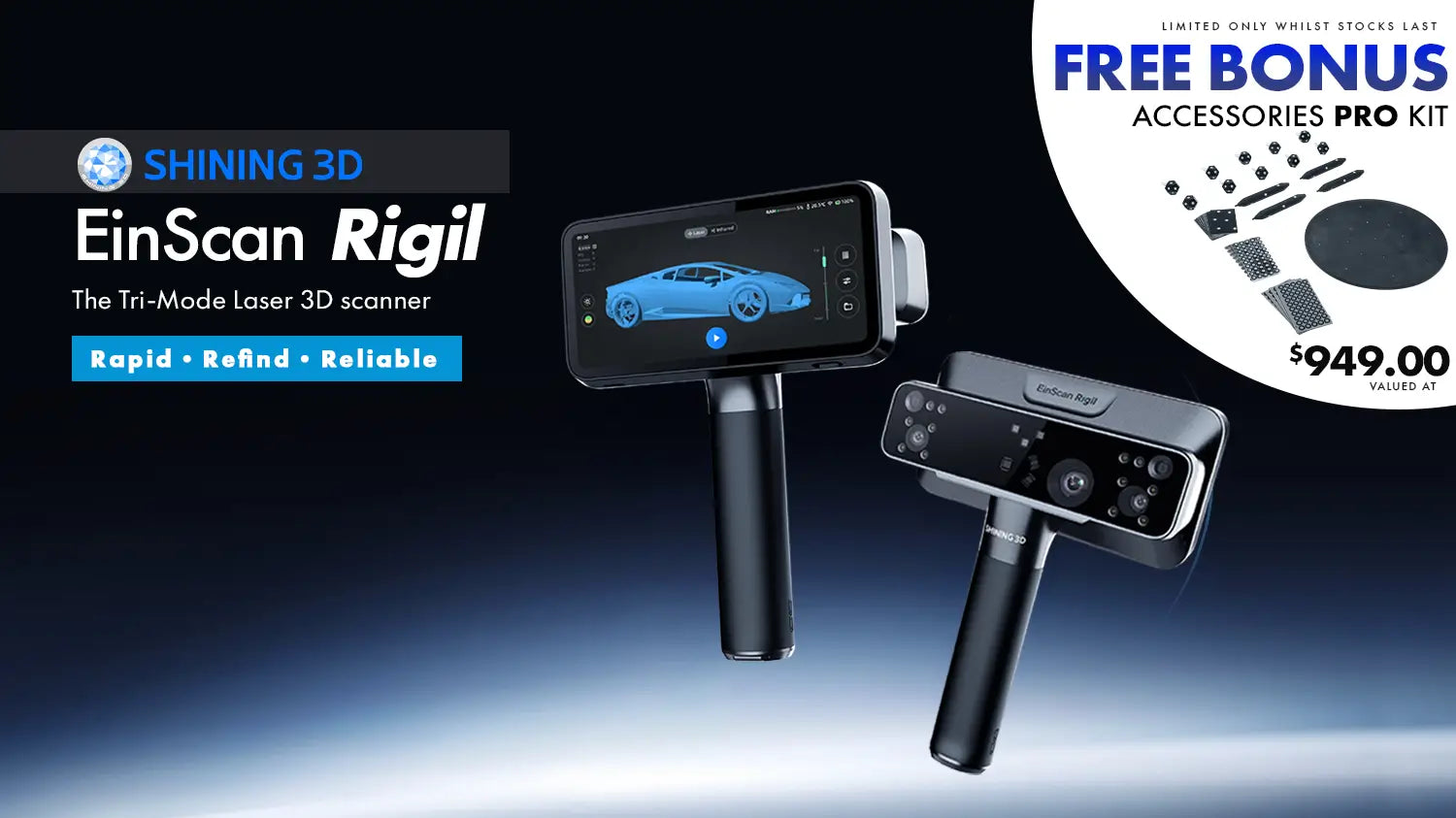 EinScan Rigil PROMO!