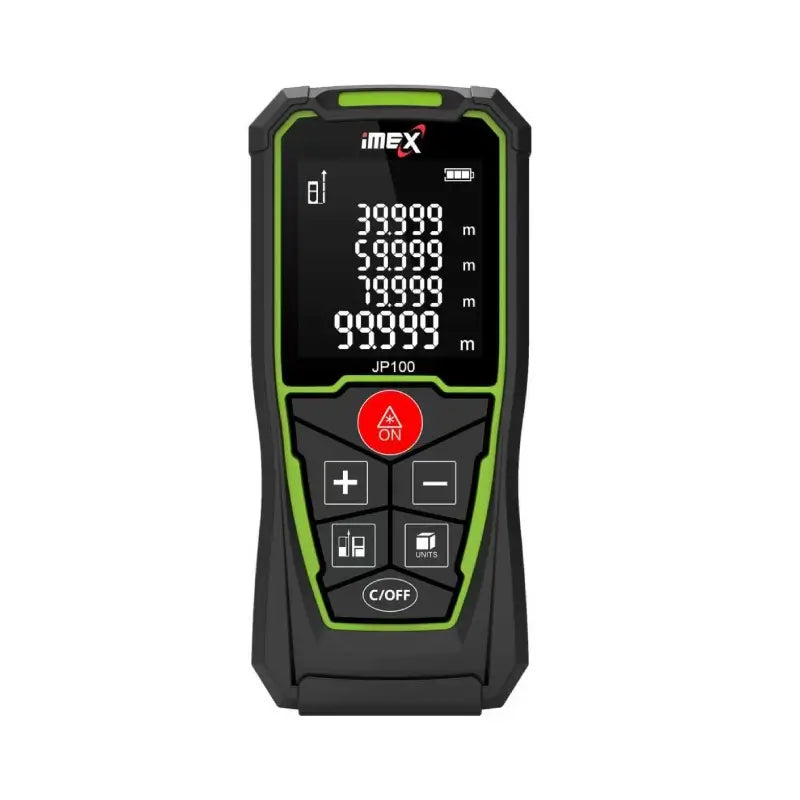Imex 008-BE100 Red Beam Laser Distance Meter