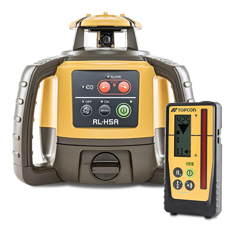 Topcon RL-H5A Rotating Laser with LS110D and Battery