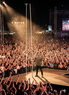 5m Fibreglass E-Face Staff Senshin