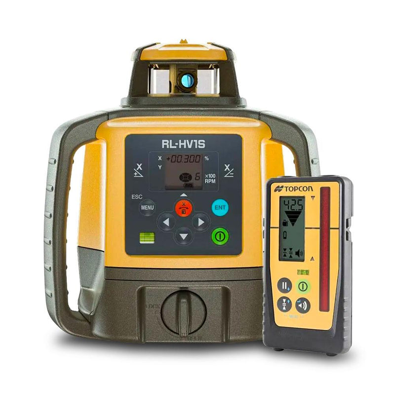 Topcon RL-HV1S Rotary Grade Laser with Batt & LS110D Receiver