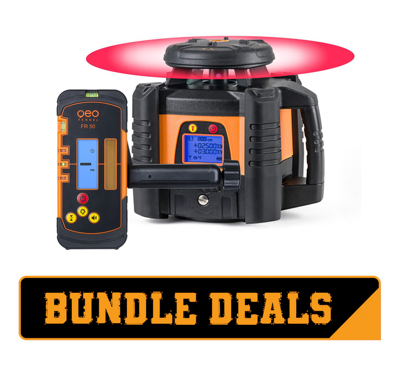 geo-FENNEL FL 155H-G (LC 2) Rotating Laser with Receiver