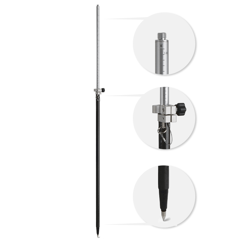 geo-FENNEL G25 Carbon Fibre Surveyor Antenna/Survey Pole (2.5m)