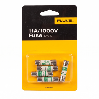 Fluke Fuse-11a/1000v B5, Fuse, 11A, 1000V, Fast, Lot Qty 5