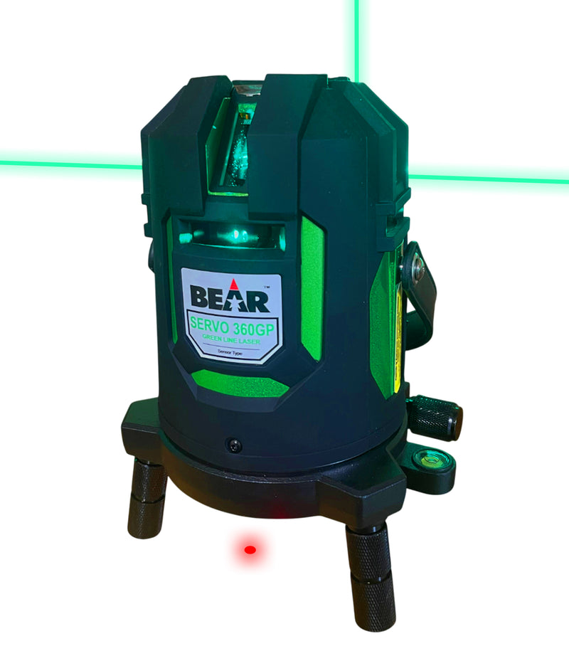 Bear Servo 360GP Green Beam Multiline Laser Level