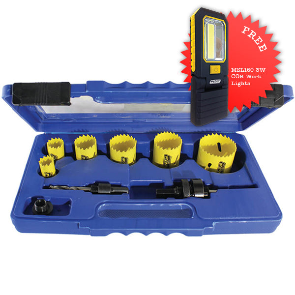 Major Tech Electricians Holesaw Kit - Variable Pitch