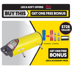 Leica Piper 100G Green Pipe Laser Pack