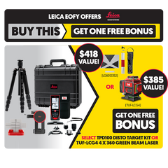 Leica Disto S910 Package includes TR120 tripod + FTA360-S+ Heavy Duty Rugged Case