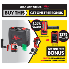 Leica Lino L6G-1, 3x360° Laser, green Beam, Li-ion, Wall Mount, Rugged Case