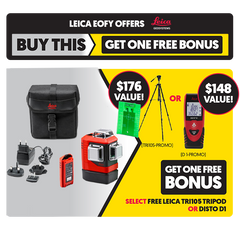 Leica LINO L6GS-1 Li-ion 3x360° Green Beam Multi Line Laser Combo Kit With Soft Case