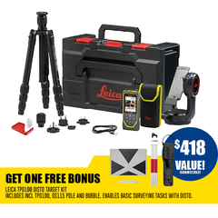Leica Disto X6 Laser Distance Meter P2P Kit- Incl. DST 360-X Adapter & TRI 120 + Case