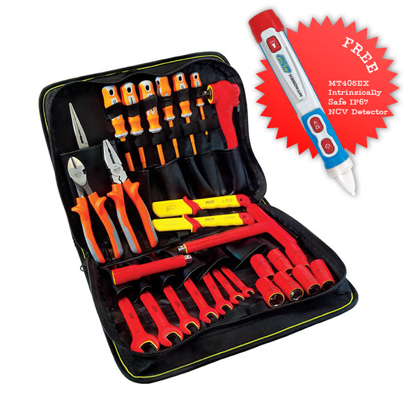 Major Tech KV3-28 28 Piece 1000V Insulated Tool Kit