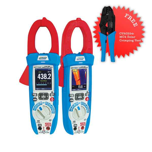 Major Tech MT784 1500V DC Thermal Imaging Clamp Meter