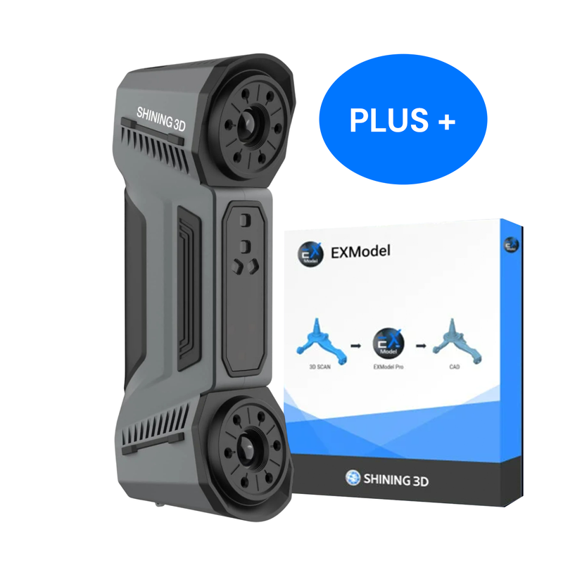 Shining 3D FreeScan Combo+ and EXModel Pro Bundle