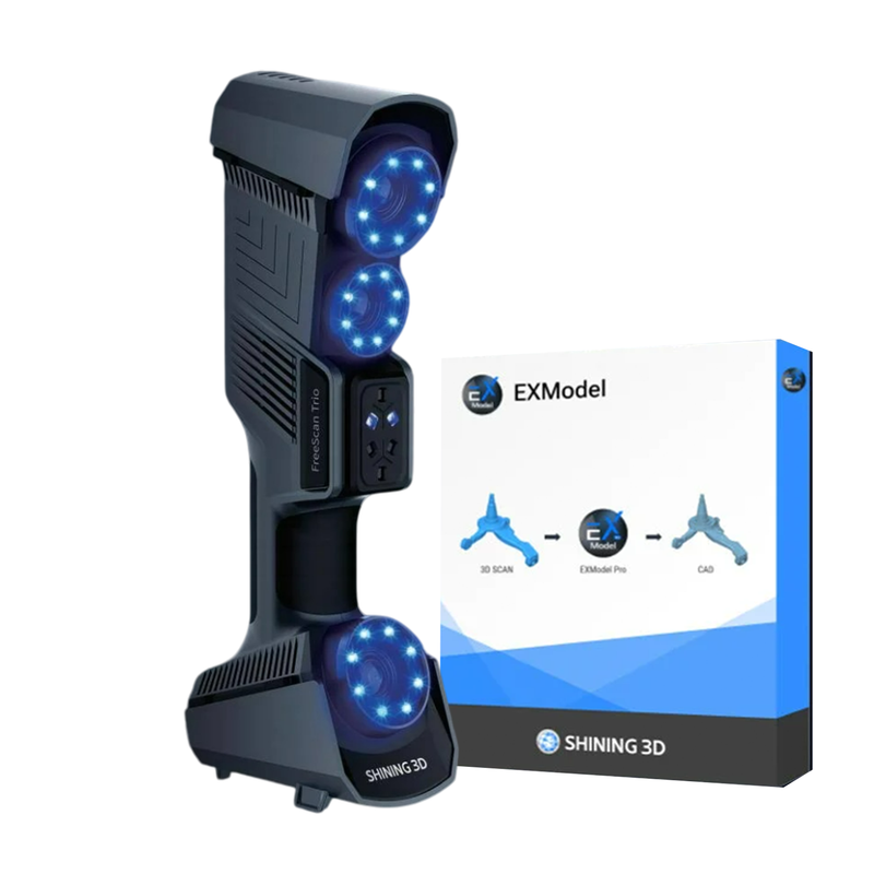 Shining 3D FreeScan Trio and EXModel Pro Bundle