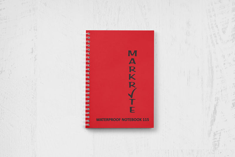 MarkRite BKS115 Lined Book A4 - Side Opening Notebooks