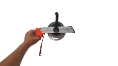 Richter Tank Dipping Tape of Stainless Steel in Light Metal Frame 15m