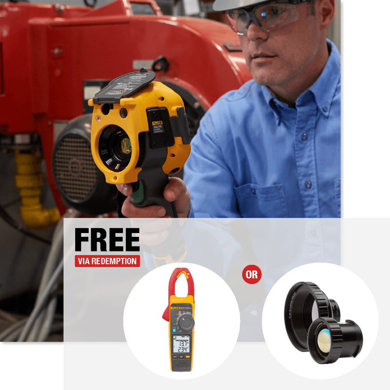 Fluke Ti480 PRO Thermal Imager Pro; 640x480; with Super Resolution and Multisharp Focus