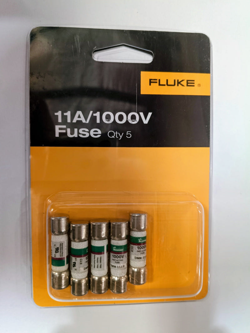 Fluke Fuse-11a/1000v B5, Fuse, 11A, 1000V, Fast, Lot Qty 5