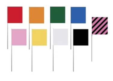 Laserman STD Pin Flags 500mm  500 Box of 500 Suitable for mining, construction, surveying, civil works and other application, Laserman STD Pin Flags 500mm  500 Box of 500, O-FLAGS-SML-500 W-FLAGS-SML-500 G-FLAGS-SML-500 BLK-FLAGS-SML-500 PB-FLAGS-SML-500