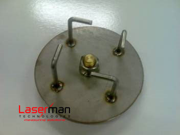 Laserman Pillar plate with 5/8 UNC brass Thread