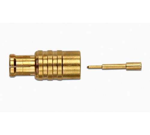 Fluke Pomona 73014 MCX Plug, Straight Semi-Rigid Crimp, 50 Ohm, RG402/U Type (item no. 3094794)