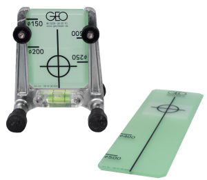 GEO-Laser Green Large Target Frame with Plexi