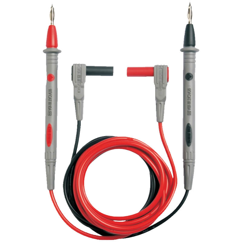 Major Tech Silicone Insulation Test Lead Set (4mm Tip)