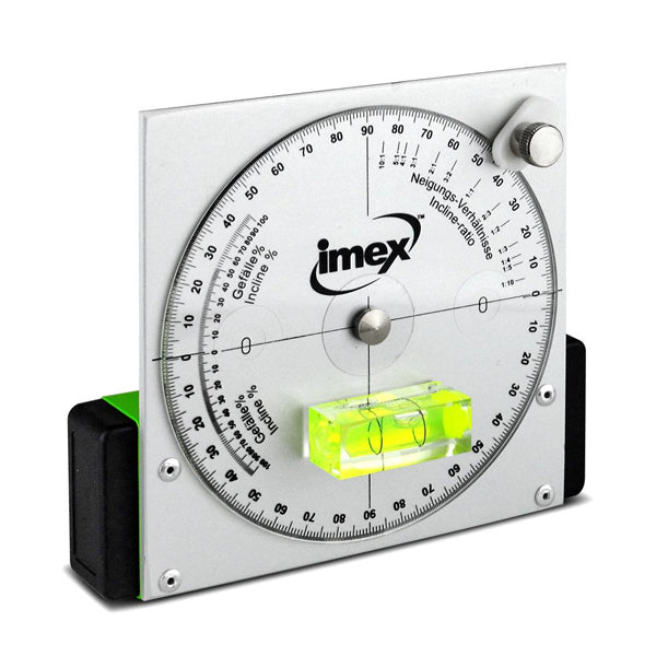 Imex 002-ICL15 150mm magnetic base Inclinometer - Spirit Levels