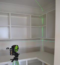 Imex LX22GS Green Beam Crossline Laser with 1.5m Elevator Tripod