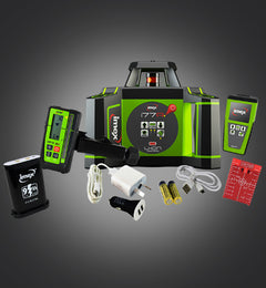 Imex i77R Red Rotating Laser Level Horizontal only with LRX10 Laser Receiver