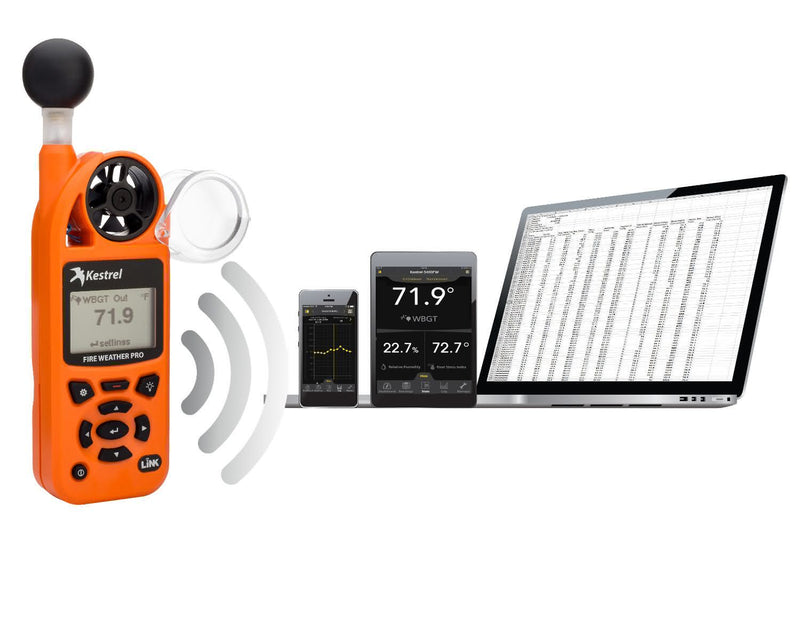 Kestrel 0855FWLVK Fire Weather Meter Kit - 5500FW Pro