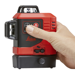 Leica Lino L6Rs-1, 3x360° Laser, Red beam, Alkaline, Softcase