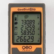 GeoDist 50 Laser Measurer Easy to use, quick and precise.